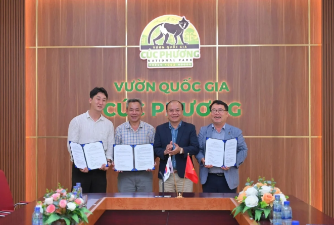 Cuc Phuong National Park cooperation in conservation and wildlife rescue